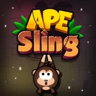 Ape Sling Pizza Edition Unblocked Game Fullscreen