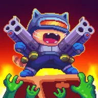 Cat Gunner: Super Zombie Shoot Pizza Edition Unblocked Game Fullscreen